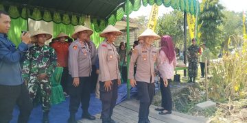 Polres Ngawi Gelar Panen Raya Jagung Serentak di Geneng