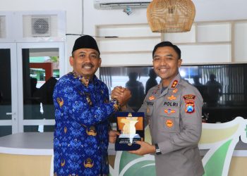 Perkuat Sinergitas, Kapolres Ngawi Silaturahmi dengan Bupati