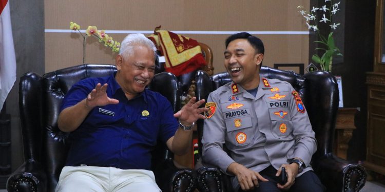 Pererat Sinergitas, AKBP Prayoga Angga Silaturahmi ke DPRD Kabupaten Ngawi