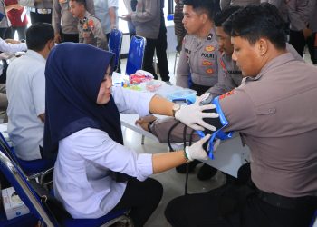 Polres Ngawi Gelar Donor Darah, Wujud Kepedulian Sosial dan Kesehatan Personel