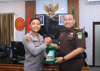 Jalin Silaturahmi, Kapolres Kunjungi Kejari Ngawi