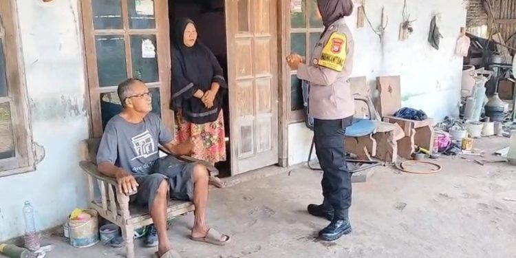 Bhabinkamtibmas Polres Ngawi Intensifkan Sambang Desa