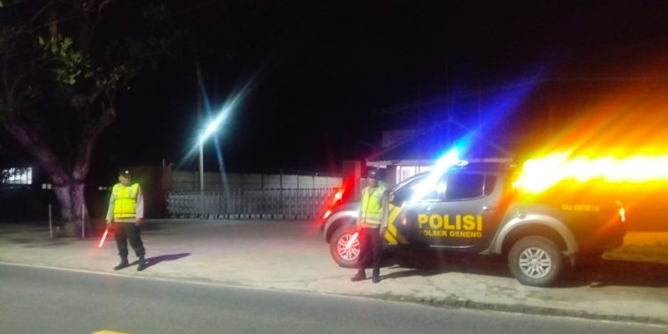 Cegah Balap Liar di Ngawi, Polsek Jajaran Intensifkan Patroli Blue Light