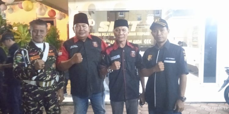 Madas Nusantara DPD Sidoarjo Bersinergi Amankan Pergantian Tahun Baru 2026