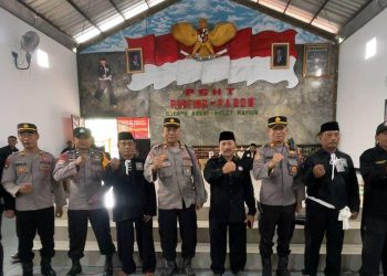 Public Address dilakukan Satbinmas Demi Jaga Harkamtibmas di Ngawi