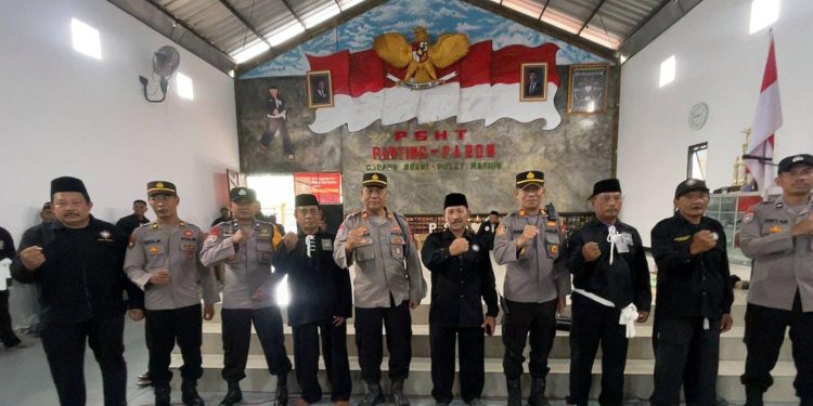 Public Address dilakukan Satbinmas Demi Jaga Harkamtibmas di Ngawi