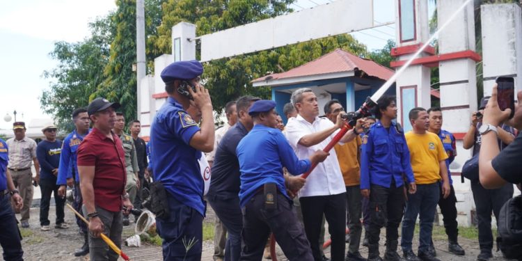 Bupati Jeneponto Resmi Lepas Penempatan Armada Damkar Di Masing-Masing Wilayah Kecamatan