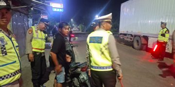 Cegah Kejahatan Jalanan, Polres Ngawi Gelar Patroli Skala Besar