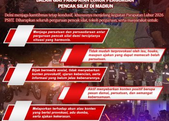 Imbauan Kapolres Ngawi Jelang Giat Parapatan Luhur Perguruan Pencak Silat di Madiun