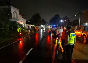 Polres Ngawi Bersama Polsek Jajaran Laksanakan Penyekatan Warga PSHT