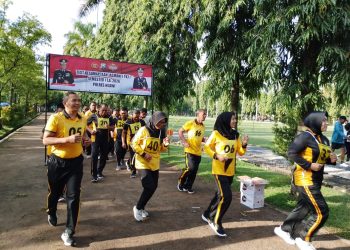 Jaga Kondisi Tetap Prima, Polres Ngawi Gelar TKJ