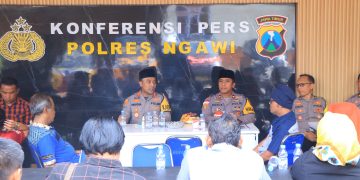 Kapolres Ngawi Gelar Cangkrukan Bersama Awak Media, Perkuat Sinergi dan Keterbukaan Informasi