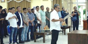 Bupati Jeneponto Dorong Sinergi Mahasiswa Dan Pemerintah Daerah pada Pelantikan HPM Turatea