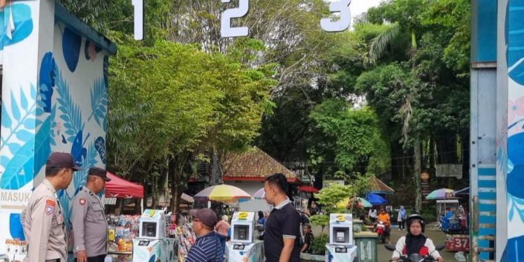 Polres Ngawi Amankan Objek Wisata Saat Long Weekend dan Libur Imlek