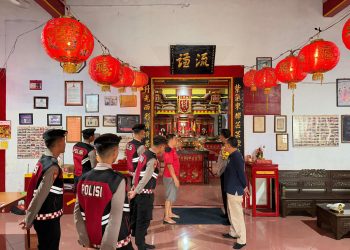 Perayaan Imlek di Klenteng Shien Hien Kiong Ngawi Berlangsung Aman dan Kondusif