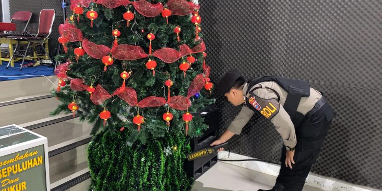 Sterilisasi Gereja, Polres Ngawi Pastikan Ibadah Aman