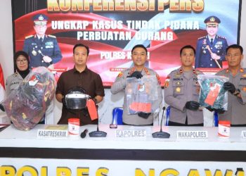 Lakukan Perbuatan Curang di 76 TKP Jatim dan Jateng, Pelaku diamankan Polres Ngawi
