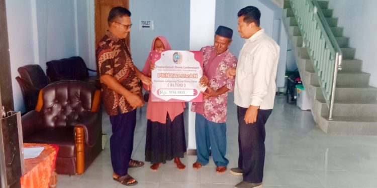 BLT Dana Desa loderesan Tepat Sasaran, 2 KPM Miskin Ekstrem Terima Rp900 Ribu