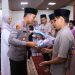 Peringatli Nuzulul Quran, Kapolres Ngawi Membersamai Anak Yatim di Aula Barnadip