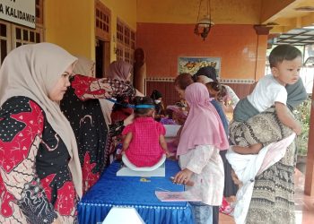 Posyandu Balita Desa Kalidawir Layani kesehatan Anak, Kades Apresiasi Peran Kader