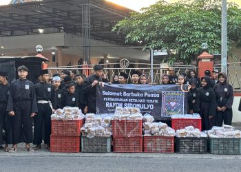 PSHT Rayon Sidomulyo Tebar 1.300 Takjil, Wujud Kepedulian di Bulan Ramadan