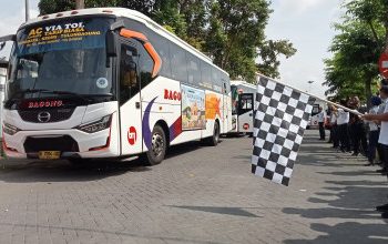 Wabup Tulungagung Lepas Ratusan Peserta Balik Gratis di Terminal Gayatri