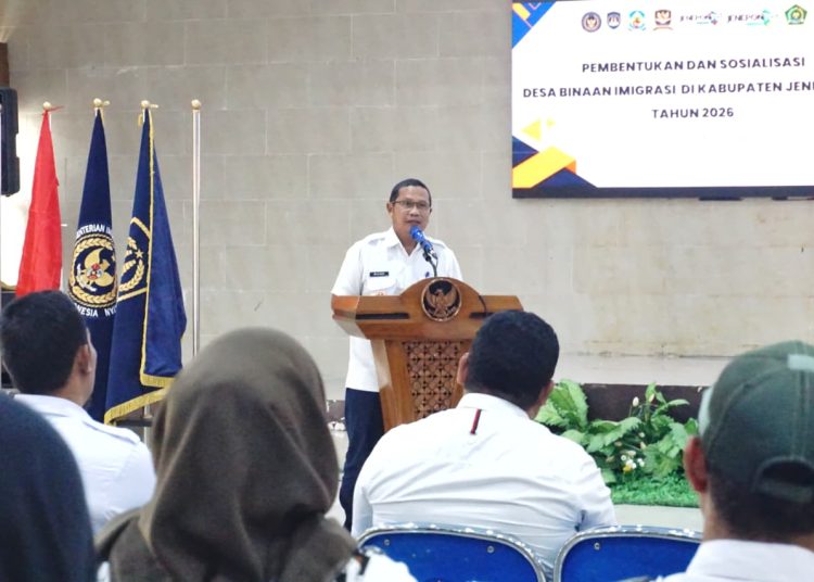 PJ.Sekda Jeneponto Hadiri Pembentukan Desa Binaan Imigrasi, Perkuat Edukasi Keimigrasian di Masyarakat