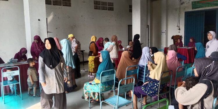 Posyandu ILP Desa Tawangsari Layani kesehatan .berjalan lancar dan kondusif