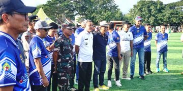 Bupati Jeneponto Resmi Buka Turnamen Sepak Bola Bupati Cup I