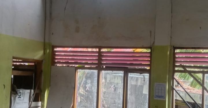 Gedung RKB UPT SDN 2 Garassikang Bangkala Barat Rusak Parah