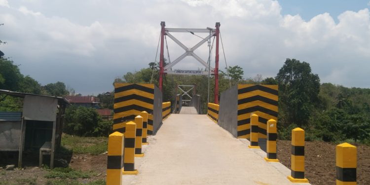 Ada Apa Kades kalimporo Enggan Bayarkan Pembebasan Lahan Tanah Milik H.Syamsuddin Gassing Yang Dijadikan Jalanan Masuk Di Jembatan Gantung Kalimporo