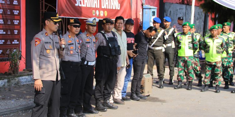 Polres Ngawi Amankan Laga Penentuan Liga 4 Nasional, Situasi Kondusif