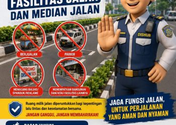 Dishub Jeneponto Imbau Masyarakat Tidak Memanfaatkan Bahu Jalan demi Keselamatan Berlalu Lintas
