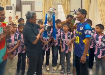Bupati Jeneponto Terima Tim SSB Turatea City U-11, Apresiasi Juara Piala Soccer For Equality Sulsel 2026