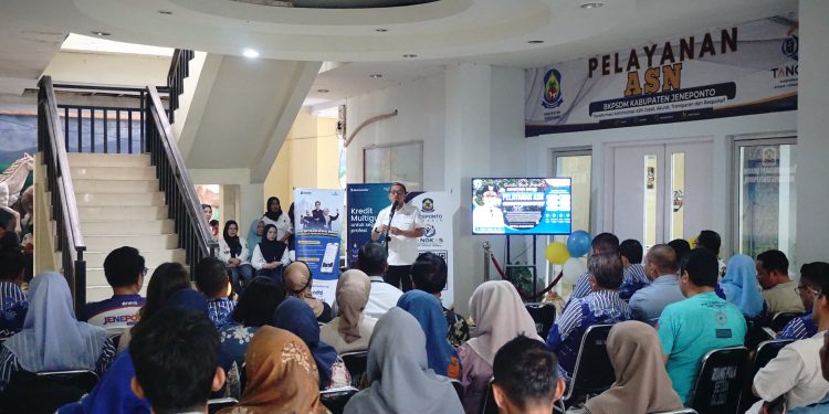 Bupati Jeneponto Luncurkan Aplikasi TANGKAS, Perkuat Transformasi Digital Layanan Kepegawaian ASN