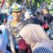 Di Tengah Riuh CFD, Kasat Lantas Polresta Gowa Hadir Lebih Dekat dengan Masyarakat