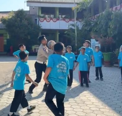 Canda, Tawa, dan Edukasi, Cara Humanis Satlantas Polresta Gowa Bentuk Generasi Tertib Berlalu Lintas