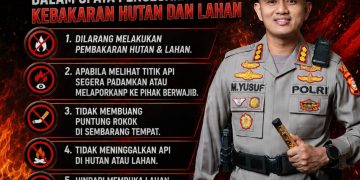 Cegah Karhutla, Kapolresta Gowa Ajak Warga Jaga Lingkungan dan Waspadai Titik Api