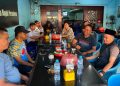 Ngopi Bareng Kapolresta Gowa dan Dandim 1409/Gowa, Perkuat Sinergitas TNI-Polri