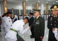 Menjelang HUT ke-81 RI, Kasdim 1409/Gowa Hadiri Pengukuhan Paskibraka Kabupaten Gowa