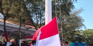 Upacara HUT Ke 81 RI di Jeneponto Dilaksanakan Dilapangan Passamaturukang