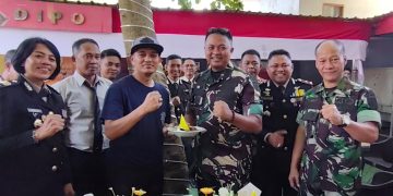 Pererat Sinergitas TNI-Polri, Polresta Gowa dan Kodim 1409/Gowa Gelar Lomba Domino