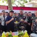 Pererat Sinergitas TNI-Polri, Polresta Gowa dan Kodim 1409/Gowa Gelar Lomba Domino