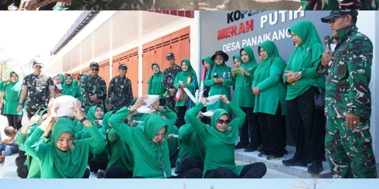 Kodim 1409/Gowa Gelar Pesta Rakyat Peringati Hari Kemerdekaan RI di Area KDKMP