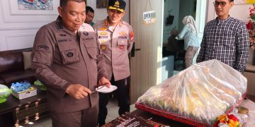 Kejutan Manis di HUT Kejaksaan ke-81, Kapolresta Gowa Datangi Kajari Gowa