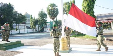 Kasdim 1409/Gowa Pimpin Upacara Haornas 2026, Olahraga Adalah Investasi Bangsa