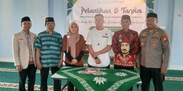 Kapolsek Bajeng Hadiri Pelantikan Pemuda Limbung