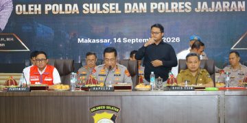 Polda Sulsel Gelar Konferensi Pers Penegakan Hukum Penyalahgunaan BBM Bersubsidi