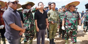 Pangdam XIV/Hasanuddin Turun Sawah, Perkuat Swasembada Pangan di Konawe