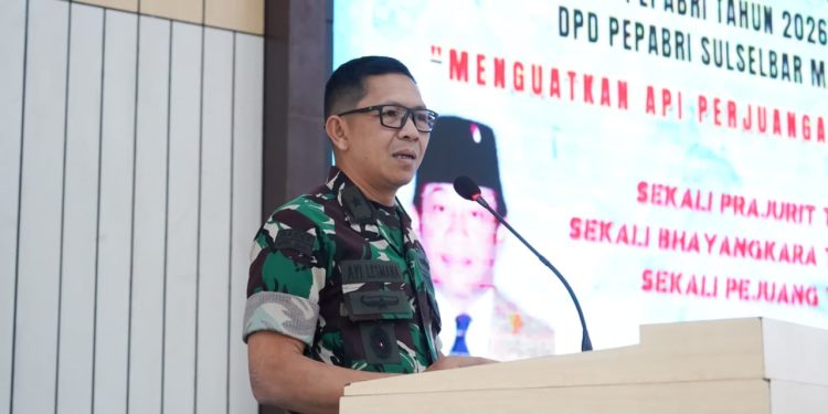 Rawat Api Perjuangan dan Persatuan Bangsa, Kasdam XIV/Hasanuddin Hadiri HUT Ke-67 PEPABRI